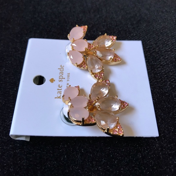 Kate spade blushing blooms earrings - Picture 2 of 3